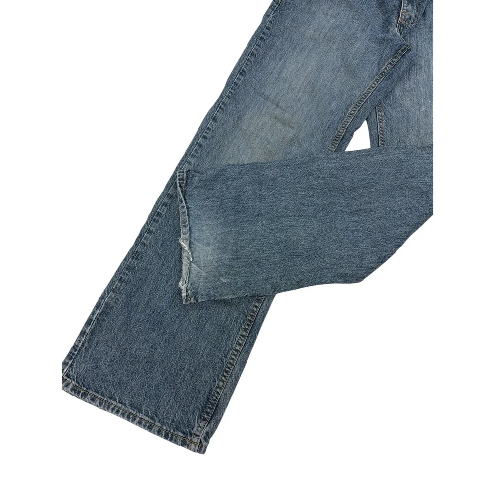 Nautica Jeans Co Men's 32x32 Blue Denim Relaxed Fit Straight‎ Leg Y2K Vintage